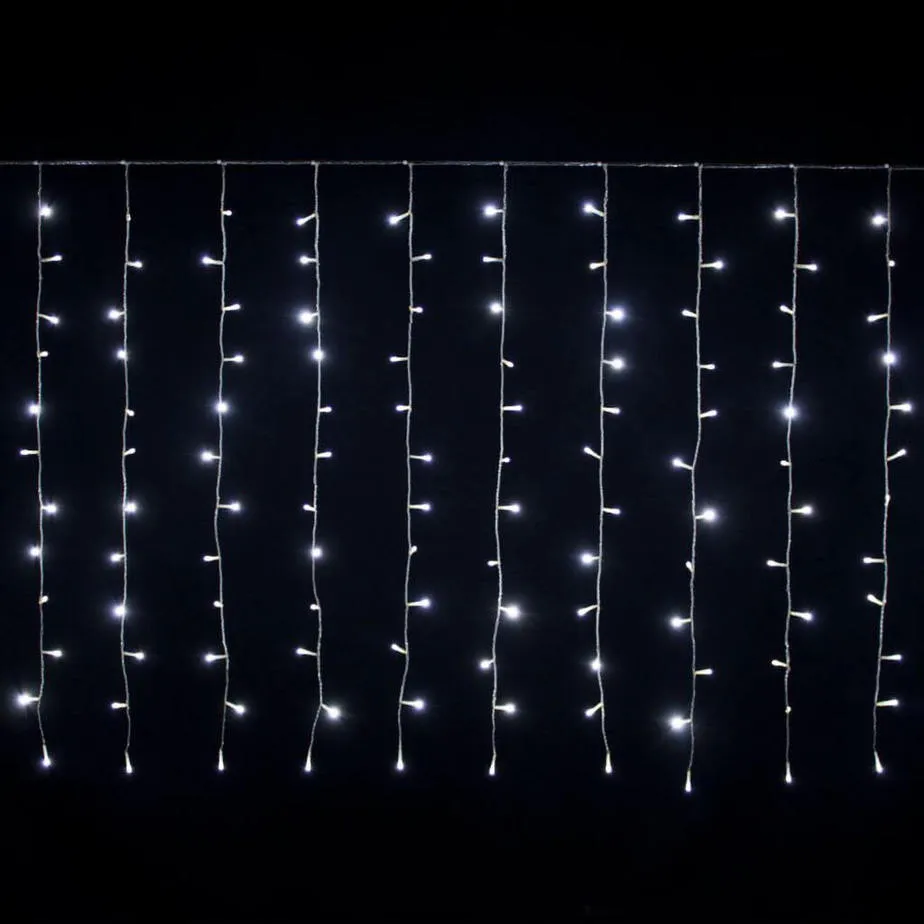 Κουρτίνα 100 LED ψυχρό λευκό 1,5 μέτρα