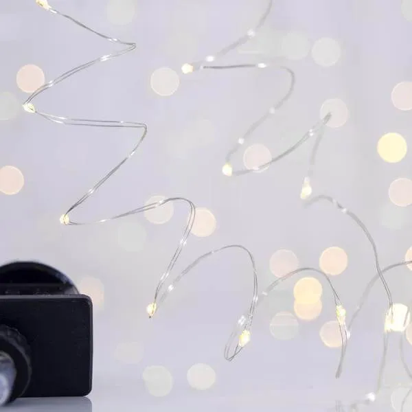 Σειρά 100 LED 10 μέτρων σε καλώδιο χαλκού