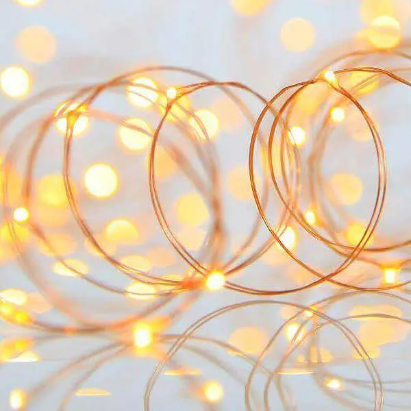 Σειρά 100 LED 10 μ. χαλκού για εξωτερικούς χώρους