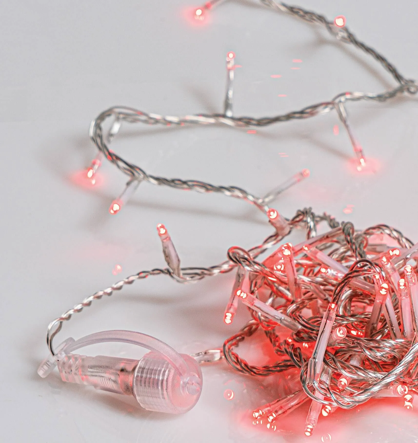 Σειρά 100 LED 5 μέτρων για εξωτερικούς χώρους, κόκκινο