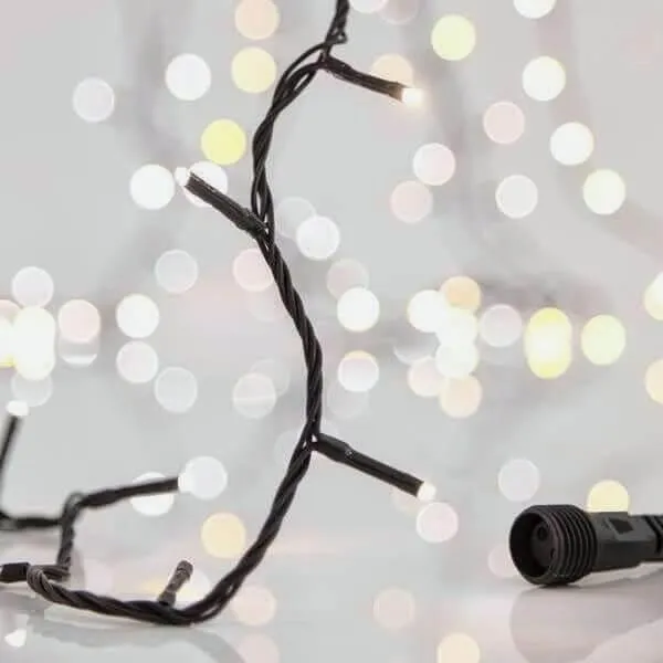 Σειρά 100 LED 5 μέτρων δίχρωμη εξωτερικού χώρου με τηλεχειριστήριο