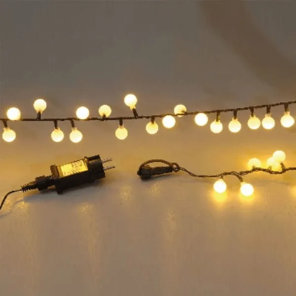 Σειρά 100 LED με μπάλες, 2,5 μέτρα, εξωτερικού χώρου