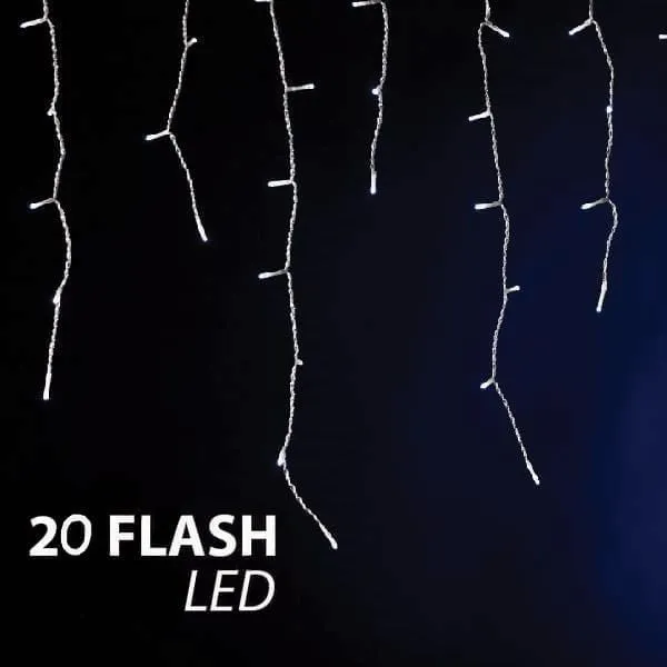 Κουρτίνα βροχή 175 LED 7,5 μέτρα εξωτερικού χώρου