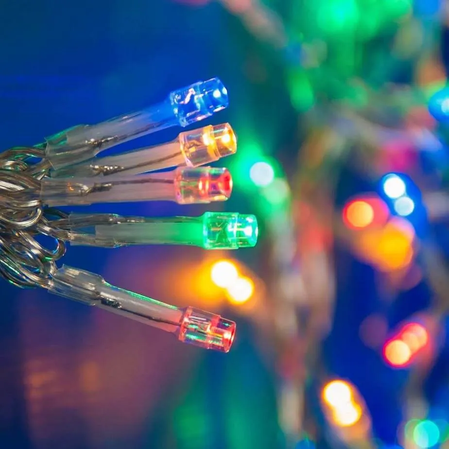 Σειρά 240 LED 12 μέτρων πολύχρωμη εξωτερικού χώρου