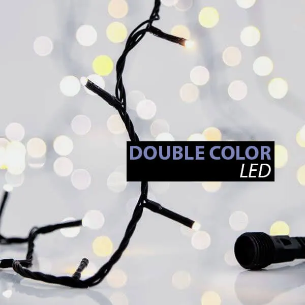 Σειρά 300 LED 15 μ. ψυχρό και θερμό λευκό εξωτερικού χώρου