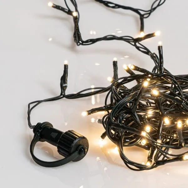 Σειρά 300 LED 15 μέτρων, θερμό λευκό οπάλ, εξωτερικού χώρου