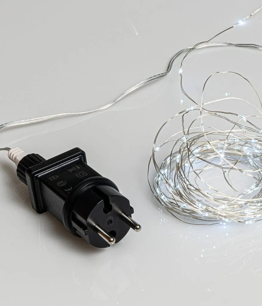 Σειρά 300 LED 30 μέτρων σε ψυχρό λευκό