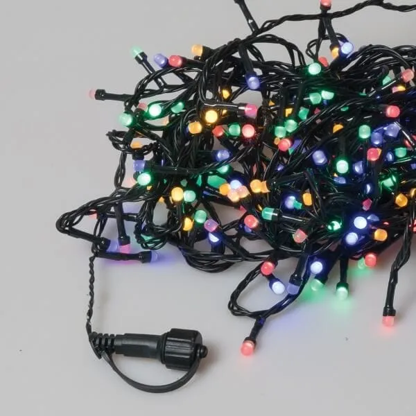 Σειρά 300 LED milky πολύχρωμα, 15 μέτρα εξωτερικού χώρου