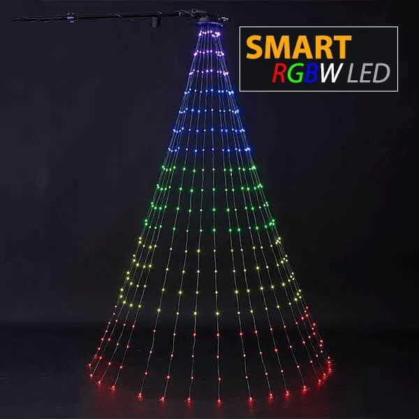 Χταπόδι 342 LED RGBW 1,9 m με έλεγχο εφαρμογής