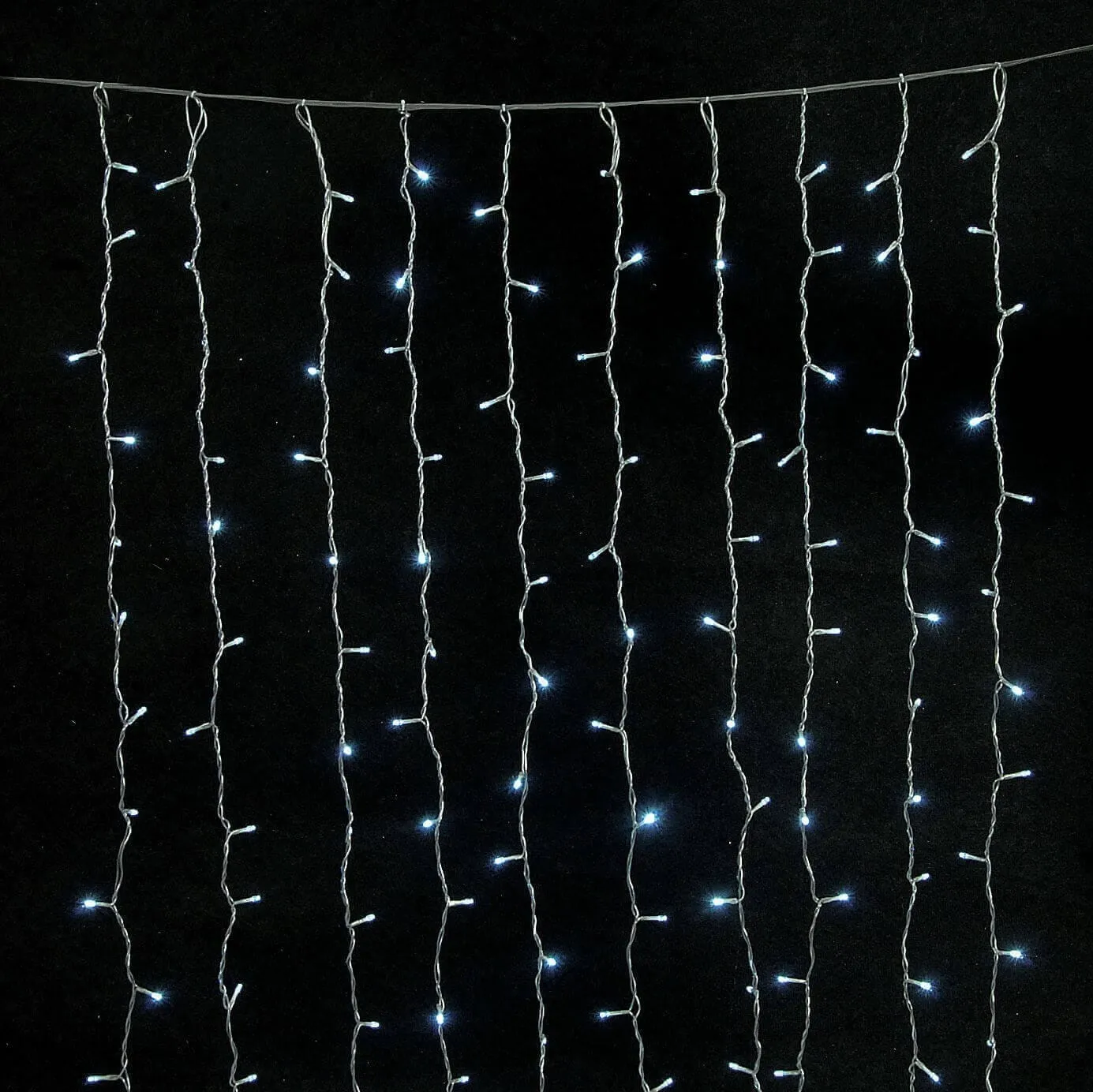 Κουρτίνα 360 LED ψυχρό λευκό 2x2 μέτρα