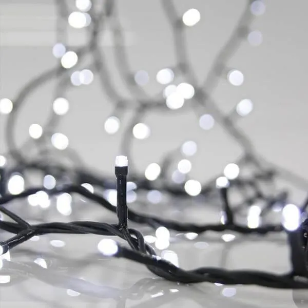 Σειρά 40 LED 3 μέτρων για εξωτερικό χώρο, ψυχρό λευκό