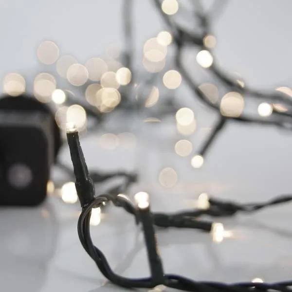 Σειρά 400 LED 20 μέτρων απαλό λευκό εξωτερικού χώρου