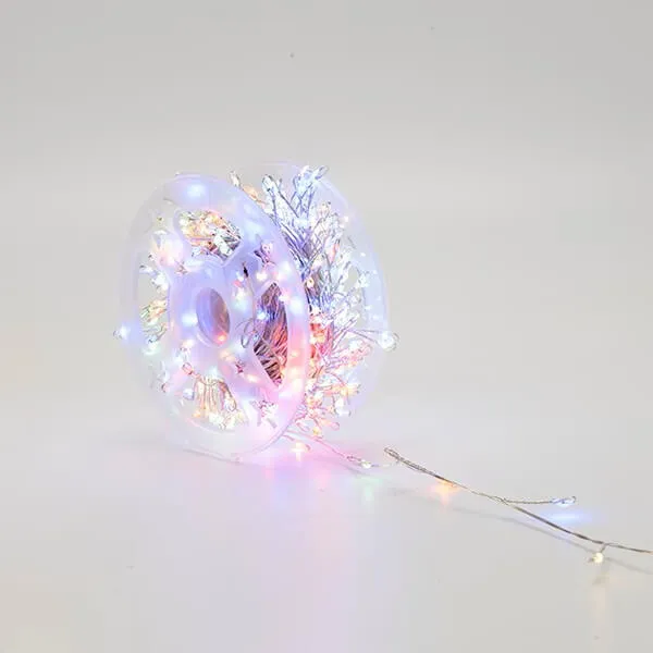 Σειρά Cluster 300 LED, 5 μέτρα, εξωτερικού χώρου, χάλκινο καλώδιο