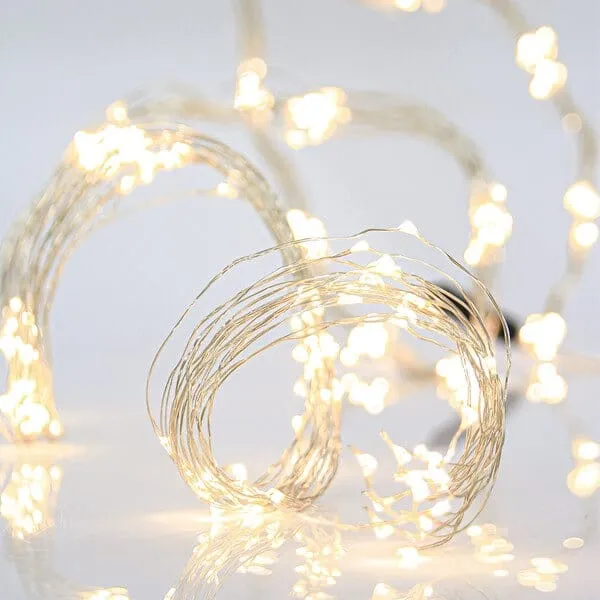Χταπόδι 400 LED, 2,5 m, θερμό λευκό εξωτερικού χώρου