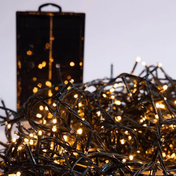 Σειρά 480 LED 20 μ. ηλιακή εξωτερικού χώρου θερμό λευκό