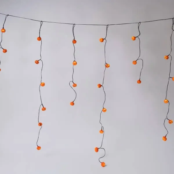 Κουρτίνα βροχή 184 LED με 8 αστέρια, μπαταρίας