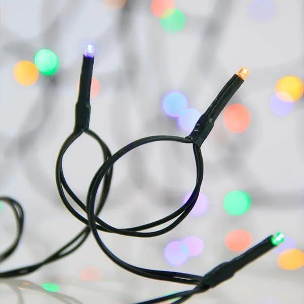 Σειρά 96 LED μπαταρίας 9,5 μ. πολύχρωμη εξωτερικού χώρου