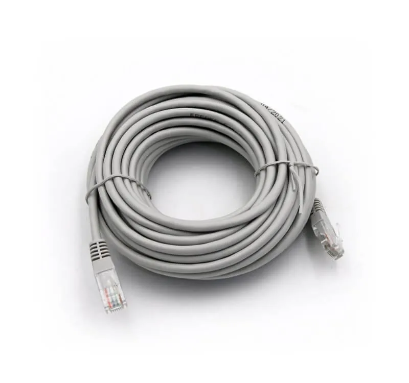 Καλώδιο δικτύου UTP Cat5e 10 μέτρων γκρι