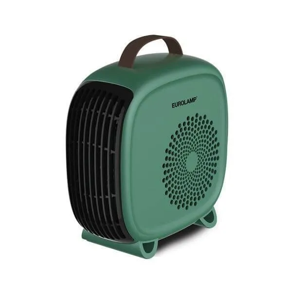Αερόθερμο vintage σχεδίασης 2000W πράσινο