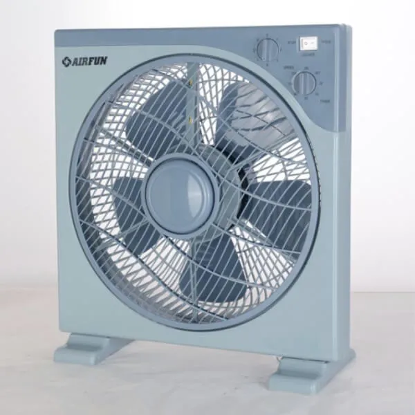 Box Fan τετράγωνος 45W με χρονοδιακόπτη, Φ37cm