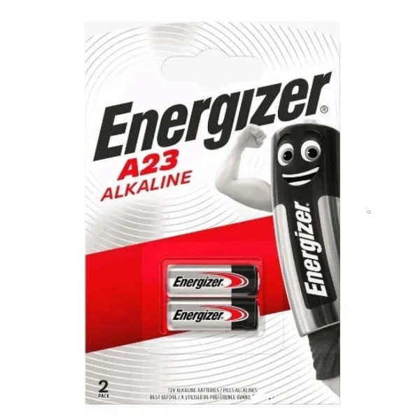 Μπαταρίες A23 Energizer αλκαλικές, σετ 2 τεμαχίων