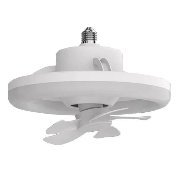 Φωτιστικό-ανεμιστήρας Ε27 με LED 30W και τηλεχειριστήριο
