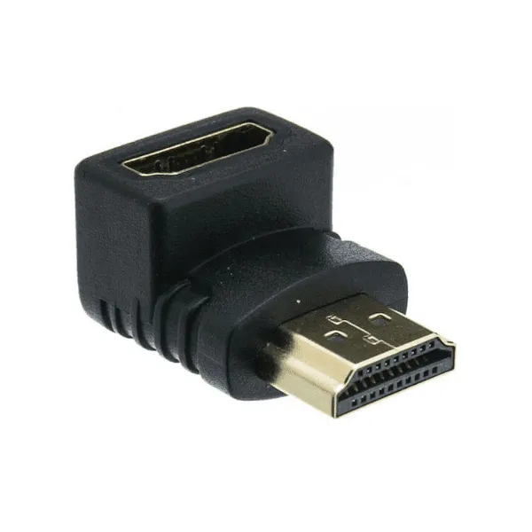 Αντάπτορας HDMI γωνιακός 90° για τηλεόραση