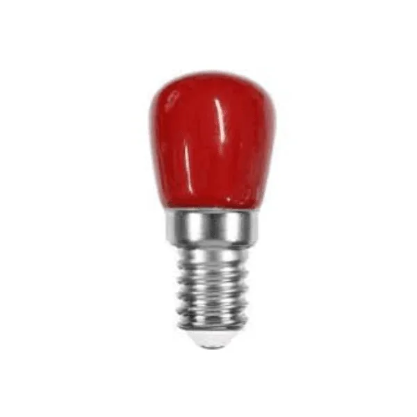 Λαμπάκι LED E14 1W σε βαθύ κόκκινο