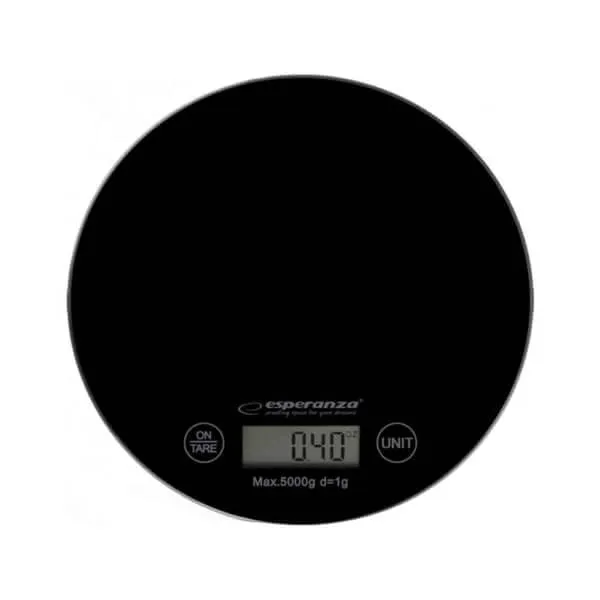 Ζυγαριά κουζίνας ακριβείας έως 5 kg μαύρη