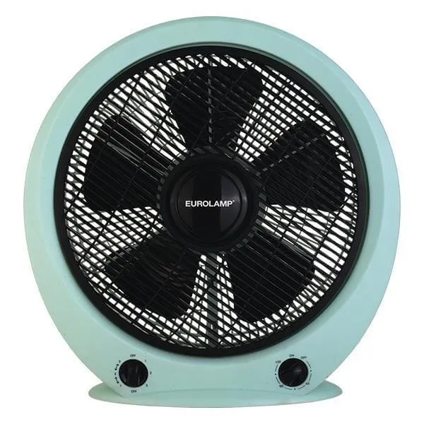 Box Fan 40cm με χρονοδιακόπτη, ανοιχτό πράσινο
