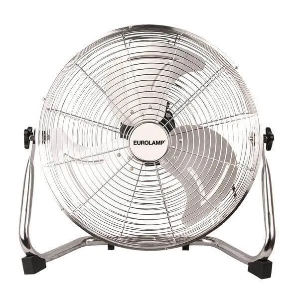 Ανεμιστήρας δαπέδου μεταλλικός inox 40cm 90W
