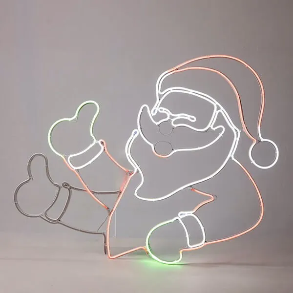 Φωτοσωλήνας NEON LED Άγιος Βασίλης 5 μέτρων εξωτερικού χώρου