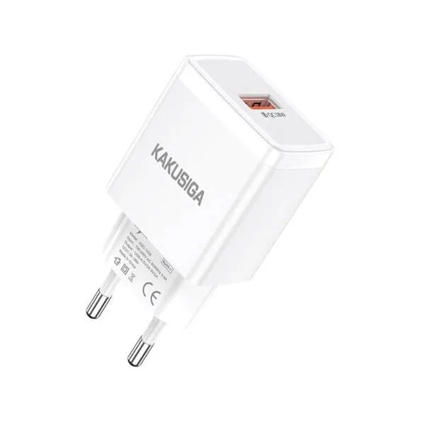 Φορτιστής τοίχου 18W μία θύρα USB-A