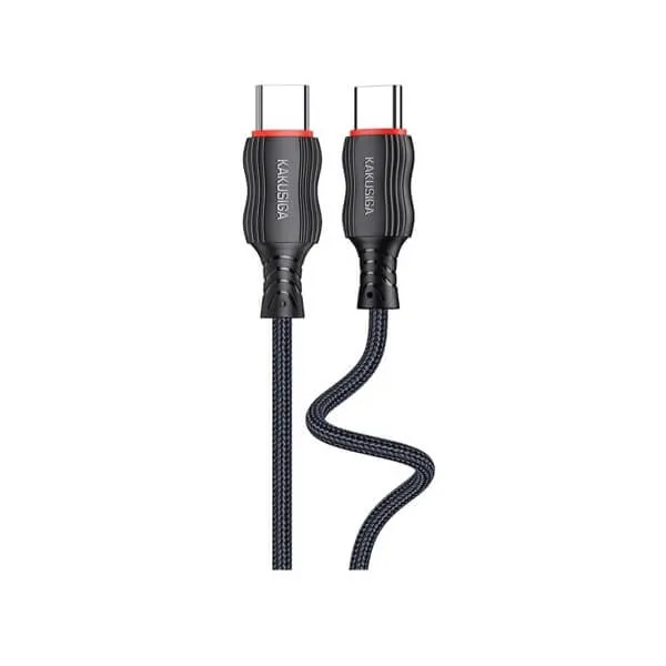 Καλώδιο USB-C σε USB-C 2 μέτρα μαύρο