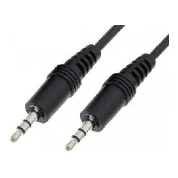 Καλώδιο ήχου 3,5mm σε 3,5mm, 1,5μ μαύρο