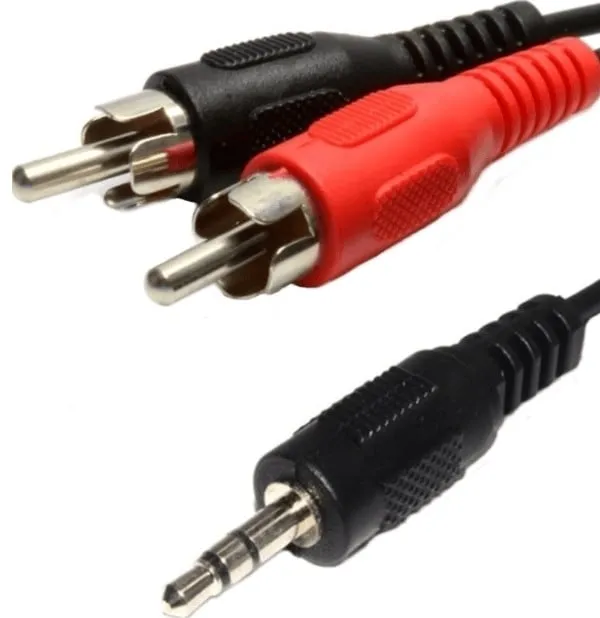 Καλώδιο Jack 3,5mm σε 2RCA στερεοφωνικό 1,5 μέτρων