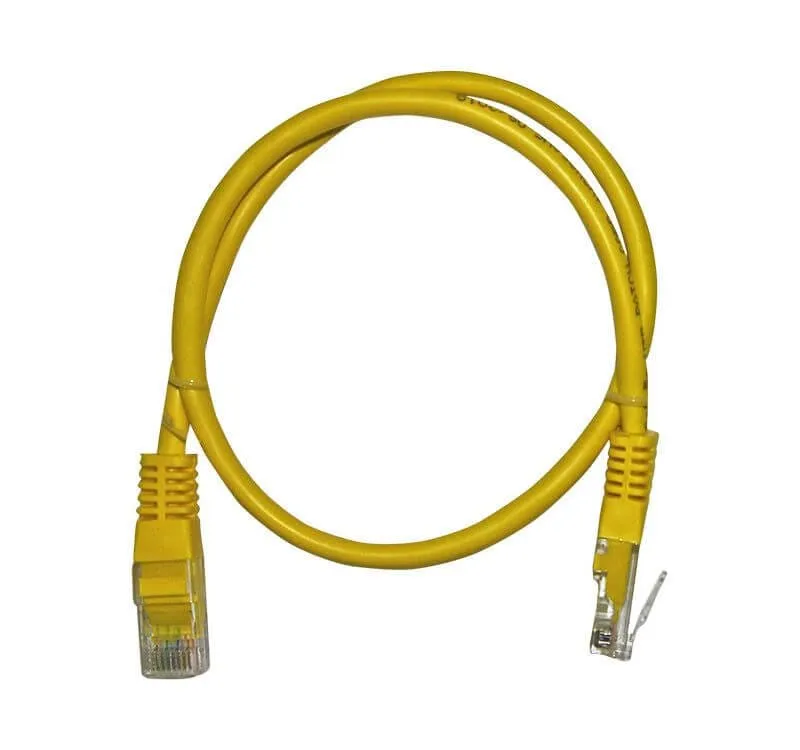 Καλώδιο δικτύου Cat5e 1,5 μέτρου κίτρινο