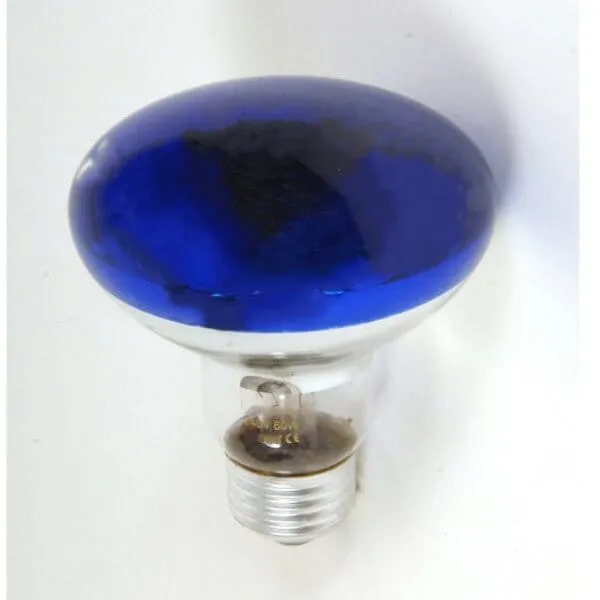 Λάμπα Reflector R80 60W E27 σε Βαθύ Μπλε