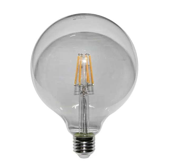 Λάμπα Filament Globe διάφανη σφαίρα Ε27 12W θερμό φως