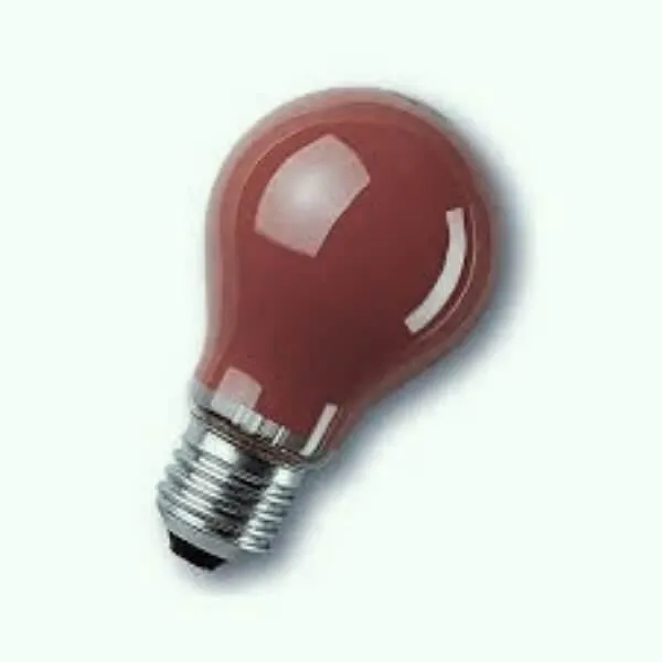 Λάμπα πυρακτώσεως 40W E27 κόκκινη