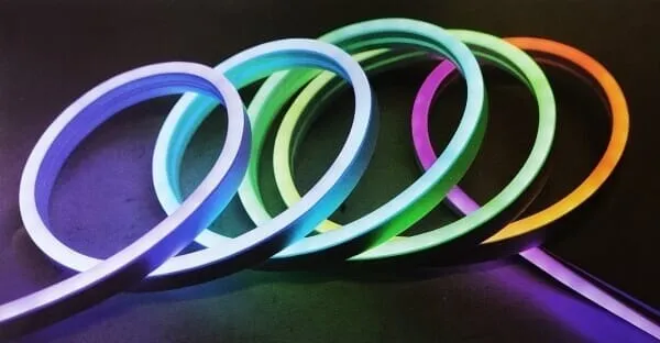 Φωτοσωλήνας NEON LED 5 μέτρα πολύχρωμος εξωτερικού χώρου