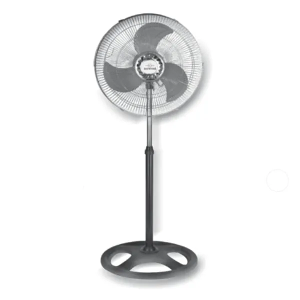 Ανεμιστήρας ορθοστάτης μεταλλικός 90W, Φ45cm μαύρος