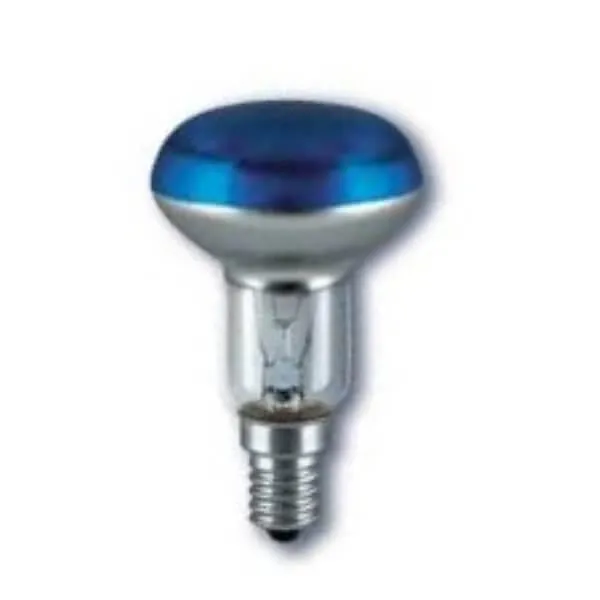Λάμπα spot R50 40W μινιόν σε βαθύ μπλε