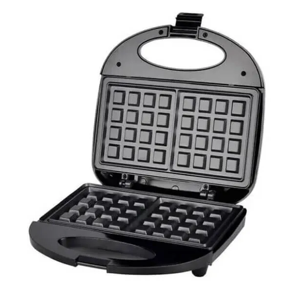 Βαφλιέρα τετράγωνων βάφλων δύο θέσεων 750W